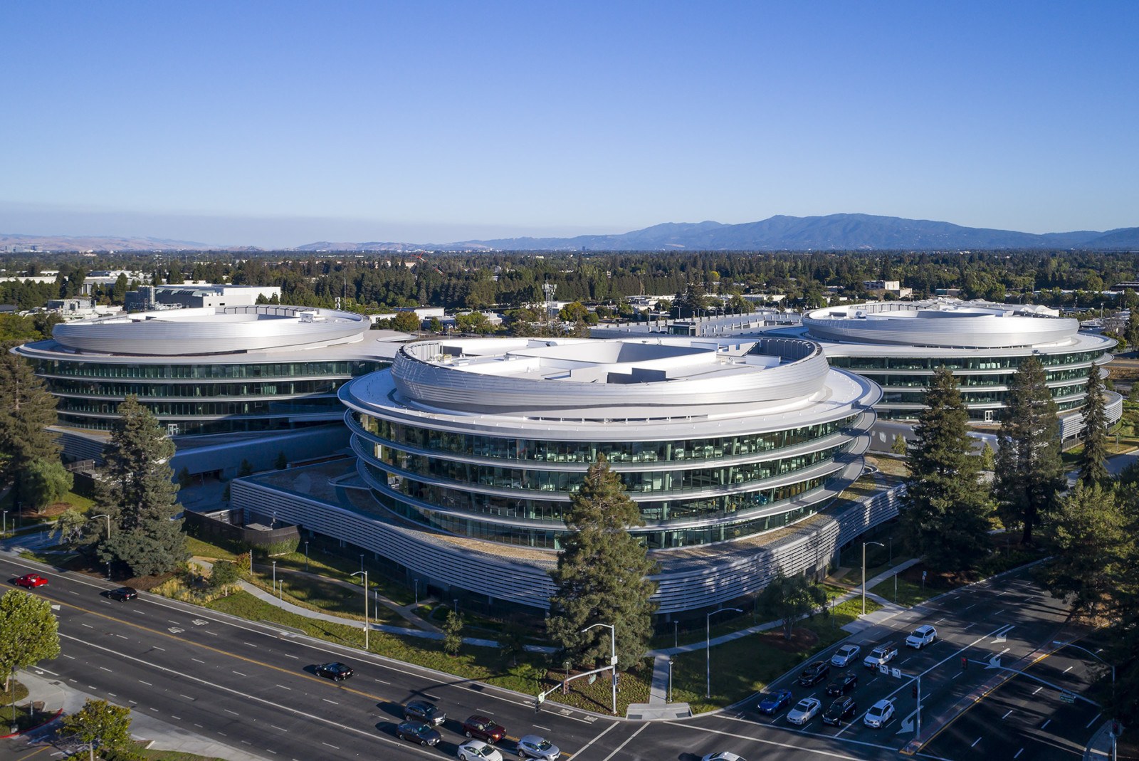 Office Buildings for Apple Central and Wolfe in Sunnyvale with Seismic Plumbing by Force Support Services